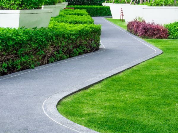 Walkway Curb Installation in Killeen