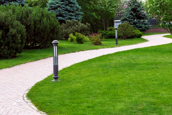 Backyard Sidewalk Installation in Killeen